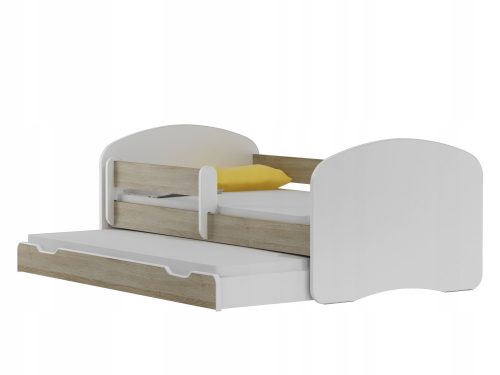  Meble Partner Bed Letto matrimoniale 184 x 100 cm, multicolore