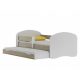  Meble Partner Bed Letto matrimoniale 184 x 100 cm, multicolore