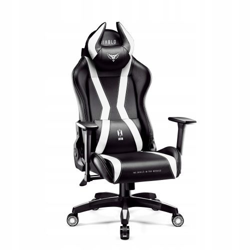  Sedia da gaming Diablo Chairs X-Horn 2.0, ecopelle bianca