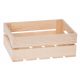  SCATOLA IN LEGNO naturale CESTO 31x22x12cm