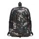  Zaino scolastico multiscomparto Nike nero, Sfumature di grigio e argento, Sfumature di verde 25 l