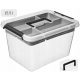 Contenitore portaoggetti Moxom Insert Box con coperchio 15,5 l