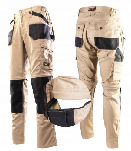 Pantaloni da lavoro lunghi Brixton PRACTICAL - BEIGE, taglia 48