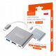  Adattatore HUB USB-C Zenwire 3in1 HDMI USB 3.0 DEX Thunderbolt Macbook M1 M2 M3