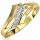  ANELLO DI FIDANZAMENTO IN ORO 585 ZIRCONI 14K 128-1 r19