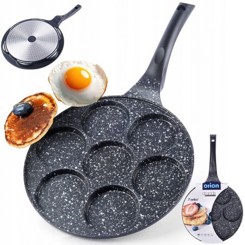  Padella Orion Grande per uova e pancake, 27 cm, granito