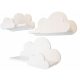  Mensole Cloud x3 Moliland Moli Prestige bianco