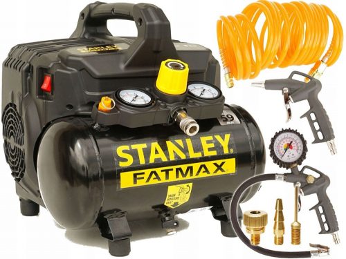 Compressore senza olio Stanley DST 101/8/6 6 l 8 bar