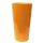  Vaso Euro3plast 33 cm x 33 x 61 cm diametro 33 cm plastica tonalità arancio, tonalità giallo e oro