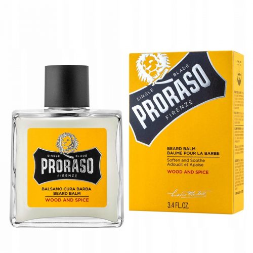  PRORASO Wood Spice balsamo idratante per barba