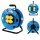 Cavo prolunga Hilark Reel da 30 m, 4 prese, blu