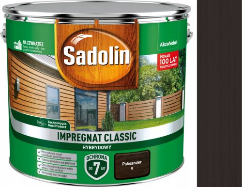  Impregnante per legno Sadolin 5327516 Palissandro 9 l