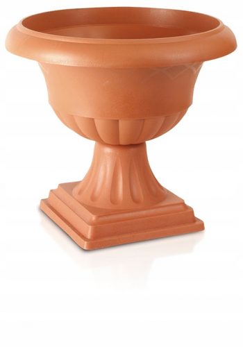  Vaso da fiori Prosperplast 55,6 cm x 55,6 x 55,2 cm diametro 55,6 cm plastica tonalità marrone e beige