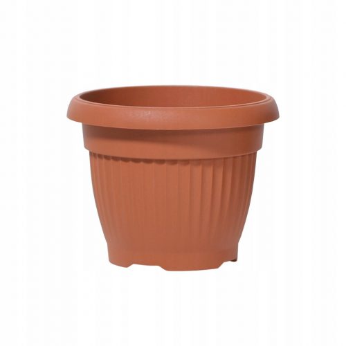  Vaso da fiori Prosperplast 50 cm x 50 x 39 cm diametro 50 cm in plastica tonalità marrone e beige