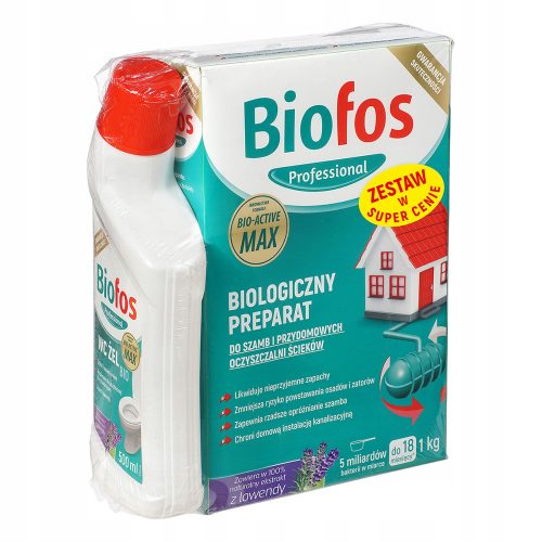  Polvere per preparazione fosse settiche, Gruppo Inco 1 l 1 kg