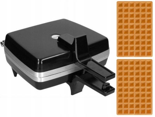  Macchina per waffle Dezal 301.4B 1300 W nera