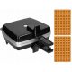  Macchina per waffle Dezal 301.4B 1300 W nera