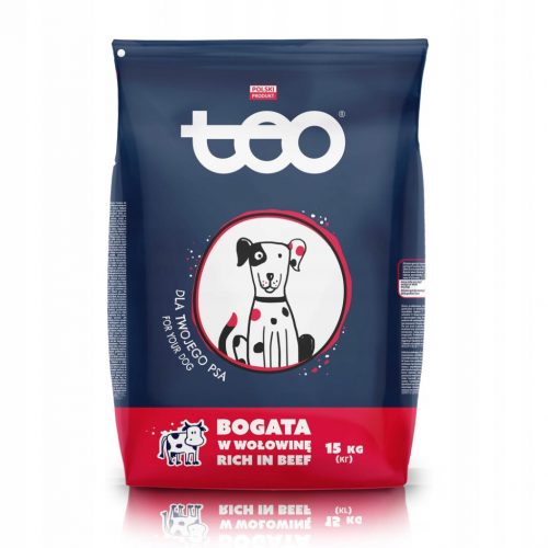  TEO cane secco ricco di manzo 15 kg