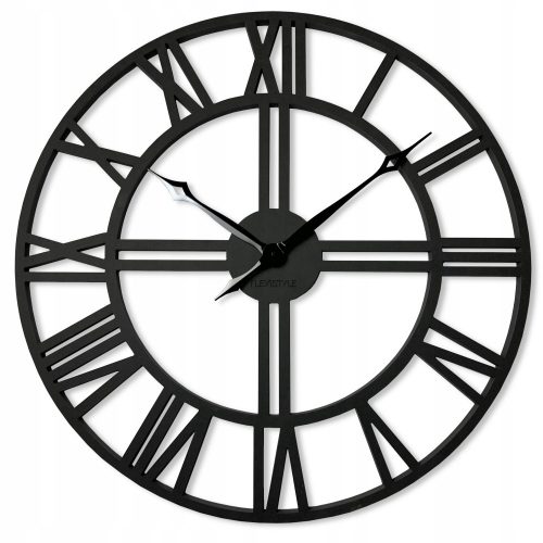 Orologio da parete FLEXISTYLE nero 60 cm