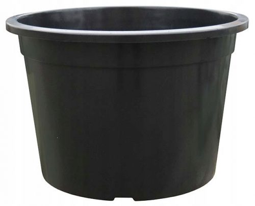  Vaso da fiori RIM Kowalczyk 54 cm x 54 x 36,5 cm diametro 54 cm plastica nera