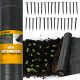  Pacciamatura agrotessile (antierbacce) Contrasto nero 160 x 10000 cm 70 g/m²