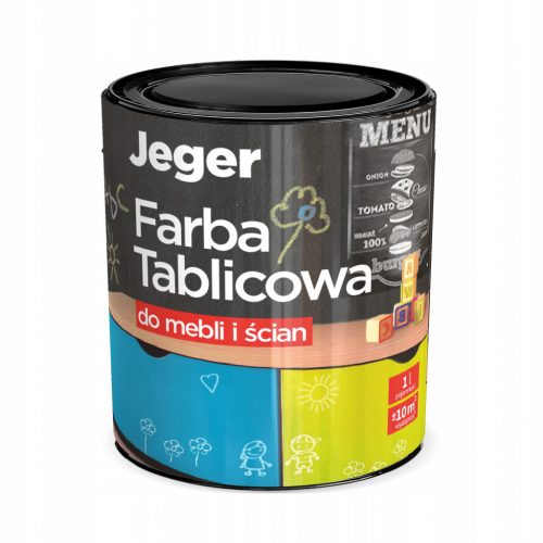  Pittura murale acrilica Jeger 0,5 l opaca