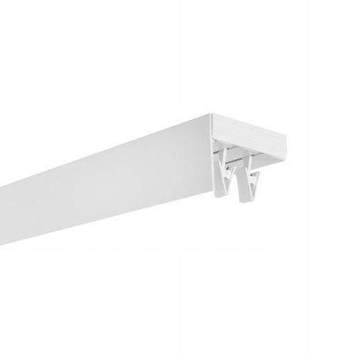 Bastone per tende a 2 corse con copertura 440 Binario da soffitto in PVC