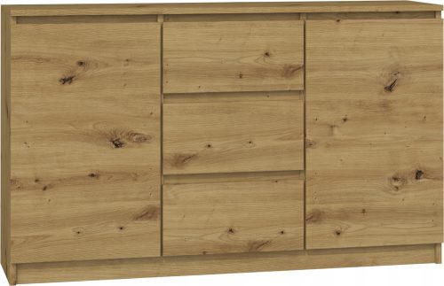  TopEshop 2D3S ARTISAN KPL cassettiera 120 x 40 x 75 cm rovere artigianale opaco