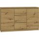  TopEshop 2D3S ARTISAN KPL cassettiera 120 x 40 x 75 cm rovere artigianale opaco