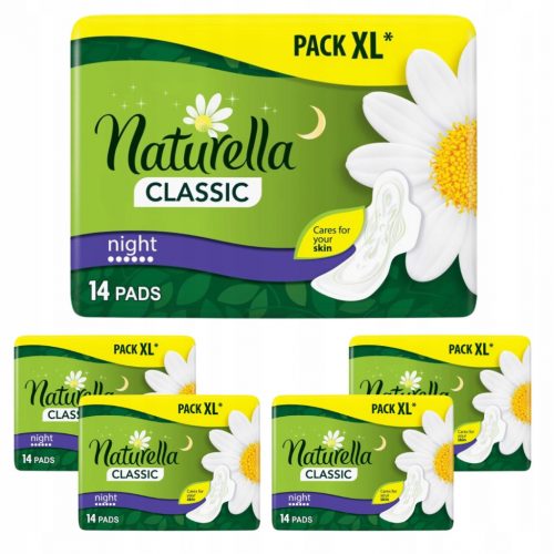  Naturella Classic Night Assorbenti igienici con ali 14 pz.