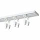 BINARIO DA SOFFITTO DOPPIO 340 cm con clip SLIM