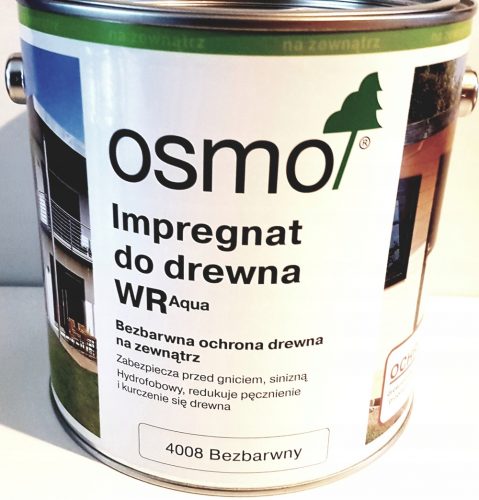 OSMO IMPREGNANTE PER LEGNO WR AQUA 2.5L 4008