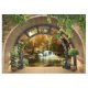 TUNNEL FORESTA CASCATA OTTICA 3D 368x254