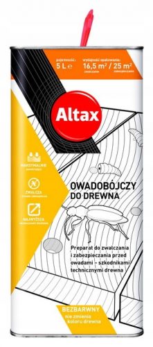 Repellente per insetti - Insetticida per legno Altax 5 l