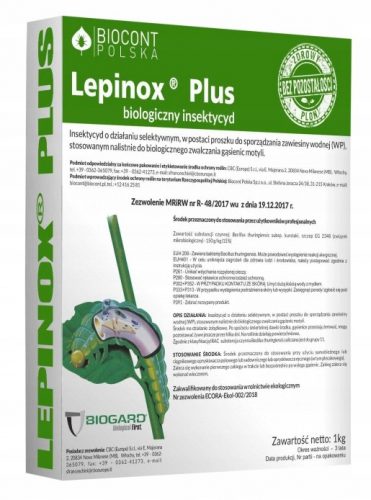  Lepinox più 1 kg di bruchi di falena di bosso