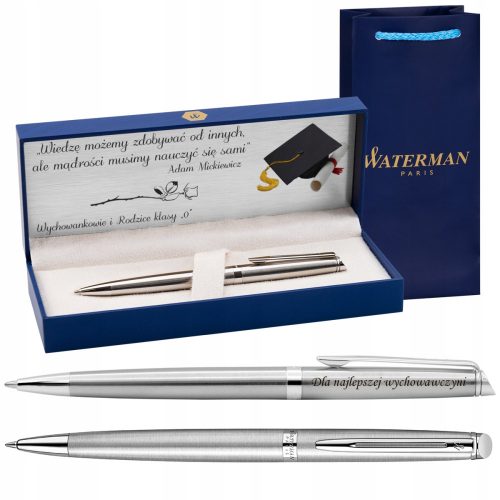  Penna a sfera automatica Waterman blu