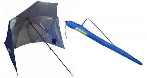 Ombrellone da giardino - Ombrellone tenda da spiaggia schermo 240 cm Roy blu