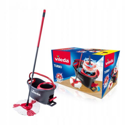 Vileda Turbo secchio e scopa centrifuga 38 cm