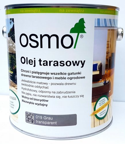 Osmo 019 terrazza grigio olio 2,5 l