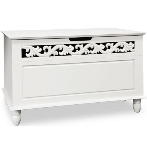  Cassettiera Wide Decor 80 x 40 x 48 cm bianco opaco