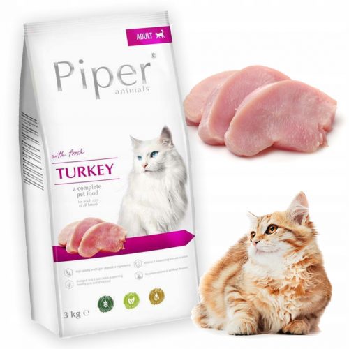  DOLINA NOTECI Piper Alimento secco GATTO TACCHINO 3 kg