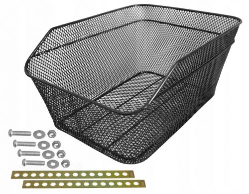  Cestino posteriore per bicicletta Abmbot TYLSAFEKOS nero