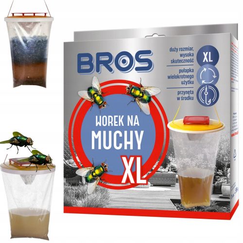  Trappola per mosche Bros 0,2 kg 8000 ml