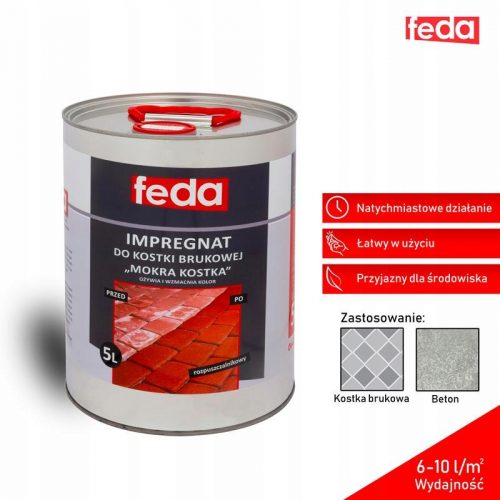 Feda TR000107 impregnazione cubo 5,0 l