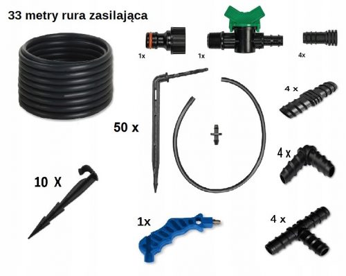  Irrigazione per serre con vasi a bastoncino