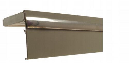 Binario da soffitto in PVC II, copertura in alluminio, 8 cm, 320 cm