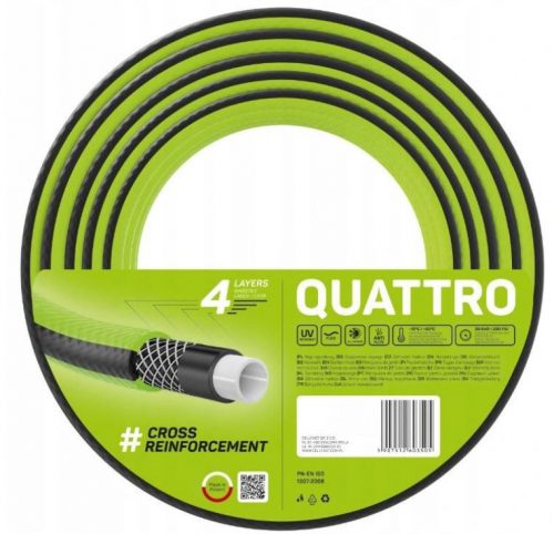  QUATTRO Tubo da Giardino 3/4'' 25 m CELLFAST 10-075