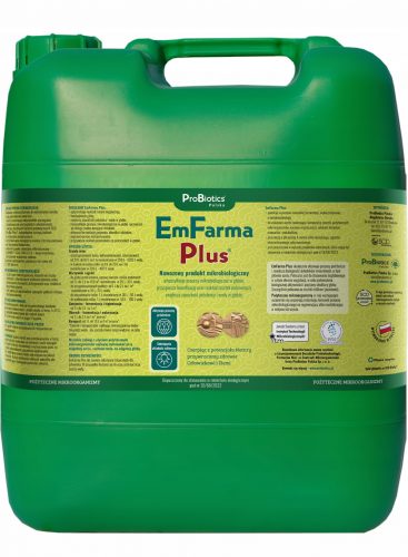 Funghi da coltivazione - EmFarma Plus 20L - Batteri per liquame suino