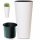 Vaso da giardino - Vaso da fiori Prosperplast Tubus Slim 30 x 30 x 57 cm bianco