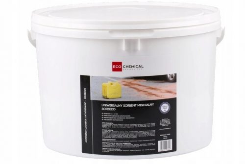 Assorbente granulato Ecochemical Sorbeco, secchio da 10 l